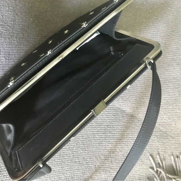 Va Brahe ESPIRIT black shoulder bag. Chic bag - Picture 3 of 4